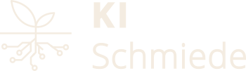 Logo der KI Schmiede mit Schriftzug - Die Community für KI-Begeisterte, Content Creator, Onlinebusiness Owner